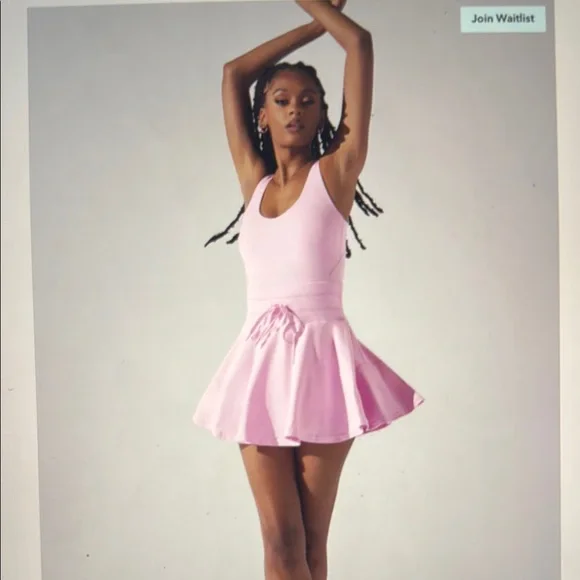 POPFLEX Bubblegum Pink Twirl Dress, Medium, Excellent Condition - Picture 8 of 10